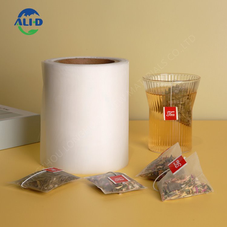 食品グレードのピラミッド ティーバッグ フリム ロール