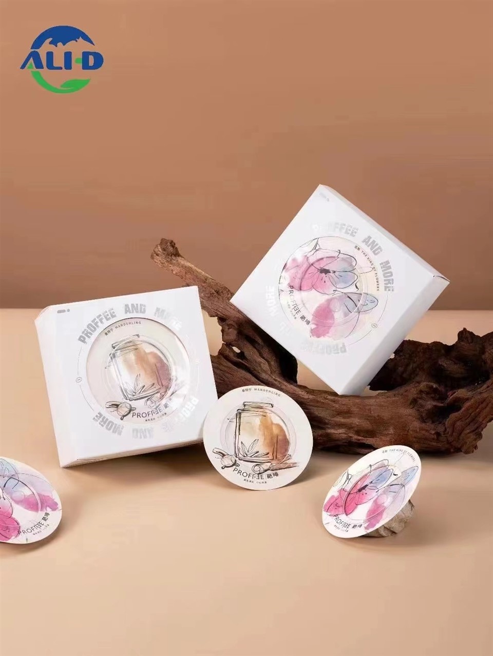 Disc-shaped Hanging Ear Drip Coffee Pouch