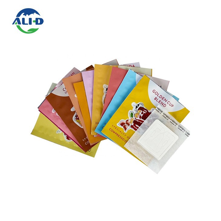 custom printed Laminated Plastic food packaging PE Flim rolls for drip coffee -packaging-3